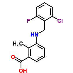 3-[(2-Chloro-6-fluorobenzyl)amino]-2-methylbenzoic acid Structure