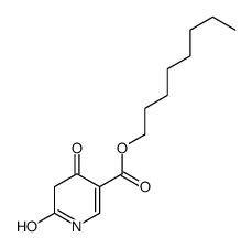 octyl 4,6-dioxo-1H-pyridine-3-carboxylate结构式