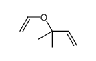3-ethenoxy-3-methylbut-1-ene结构式