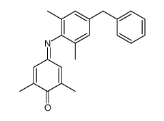 2,6-dimethyl-p-benzoquinone 4-(4-benzyl-2,6-dimethylanil) Structure