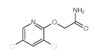 2-(3,5-dichloropyridin-2-yl)oxyacetamide结构式