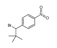 1-(1-bromo-2,2-dimethylpropyl)-4-nitrobenzene结构式
