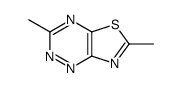 3,6-dimethyl-[1,3]thiazolo[5,4-e][1,2,4]triazine结构式