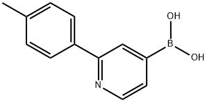 2-(4-Tolyl)pyridine-4-boronic acid Structure