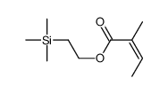 2-trimethylsilylethyl 2-methylbut-2-enoate结构式