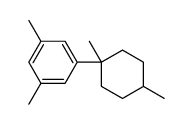 1-(1,4-dimethylcyclohexyl)-3,5-dimethylbenzene结构式
