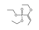 1-diethoxyphosphoryl-1-ethoxyprop-1-ene结构式