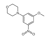 4-(3-methoxy-5-nitrophenyl)morpholine Structure