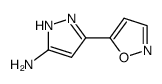 5-isoxazol-5-yl-2H-pyrazol-3-ylamine Structure