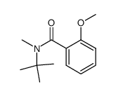 N-tert-Butyl-N-methyl-2-methoxybenzamide Structure