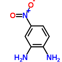 4-硝基邻苯二胺结构式