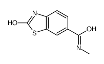 N-methyl-2-oxo-3H-1,3-benzothiazole-6-carboxamide结构式