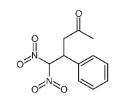5,5-dinitro-4-phenyl-pentan-2-one结构式