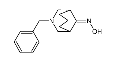 3-benzyl-3-azabicyclo[3.3.1]nonan-9-one oxime结构式