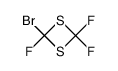 2-Brom-2,4,4-trifluor-1,3-dithietan结构式