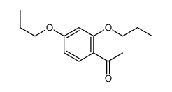 1-(2,4-二丙氧基苯基)乙酮结构式