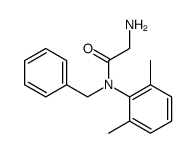 2-amino-N-benzyl-N-(2,6-dimethylphenyl)acetamide Structure