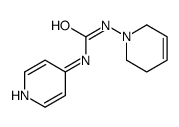 1-(3,6-dihydro-2H-pyridin-1-yl)-3-pyridin-4-ylurea结构式