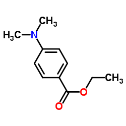 对-N,N-二甲氨基苯甲酸乙酯结构式