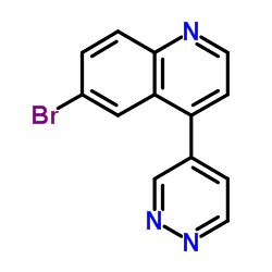 6-Bromo-4-(4-pyridazinyl)quinoline picture