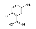 5-氨基-2-氯苯甲酰胺结构式