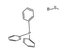 triphenylphosphine monomethylthiomethyborane adduct Structure