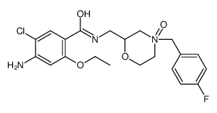 Mosapride N-Oxide Structure