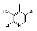 5-bromo-2-chloro-4-methylpyridin-3-ol Structure