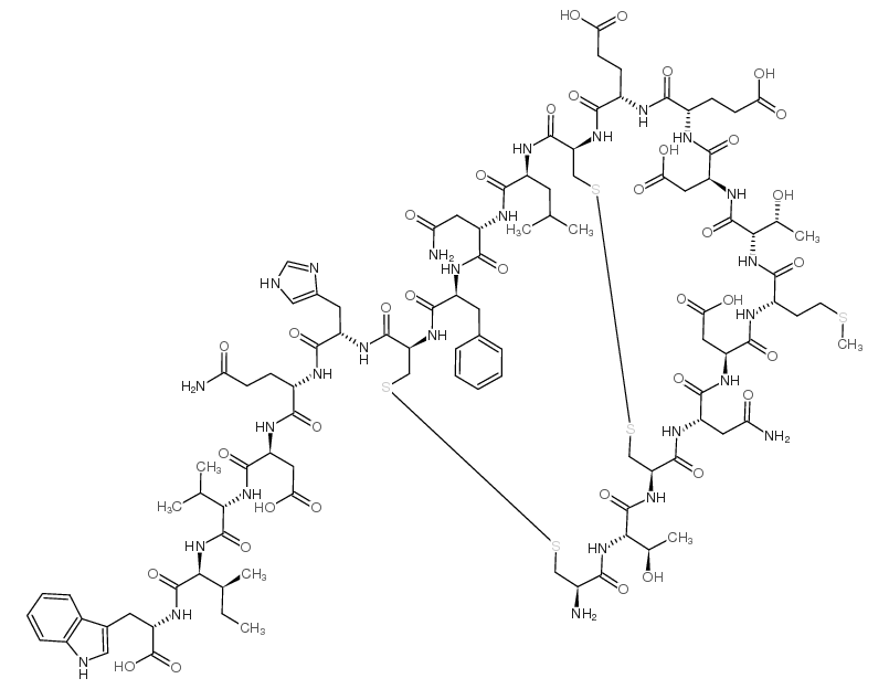 Sarafotoxin C trifluoroacetate salt structure