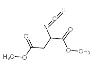 Dimethyl L-isothiocyanatosuccinate Structure