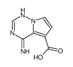 4-氨基吡咯并[2,1-f] [1,2,4]三嗪-5-羧酸结构式