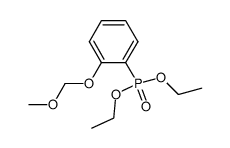 diethyl 2-(MethoxyMethoxy)phenylphosphonate Structure