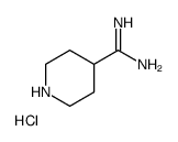 piperidine-4-carboximidamide,hydrochloride结构式