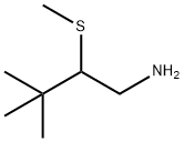 3,3-二甲基-2-(甲基硫烷基)丁-1-胺结构式
