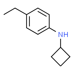 n-Cyclobutyl-4-ethylaniline Structure