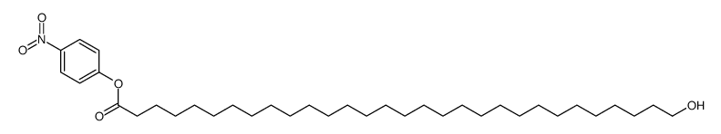 (4-nitrophenyl) 30-hydroxytriacontanoate Structure