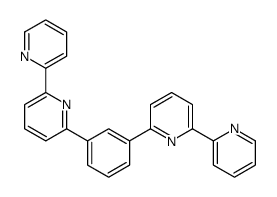 2-pyridin-2-yl-6-[3-(6-pyridin-2-ylpyridin-2-yl)phenyl]pyridine结构式