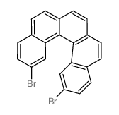 Dibenzo[c,g]phenanthrene, 9,12-dibromo- (en)结构式