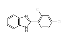 1H-Benzimidazole,2-(2,4-dichlorophenyl)-结构式