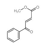 2-Butenoic acid,4-oxo-4-phenyl-, methyl ester结构式