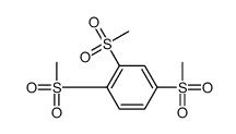 1,2,4-三甲砜基苯结构式