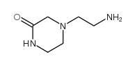 4-(2-氨基乙基)-哌嗪-2-酮结构式