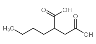 2-Butylsuccinic acid Structure