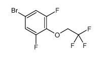 5-溴-1,3-二氟-2-(2,2,2-三氟乙氧基)苯结构式