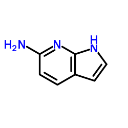 1H-吡咯[2,3-B]吡啶-6-胺结构式