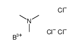 Boron chloride-N,N-dimethylmethanamine (1:3:1) Structure