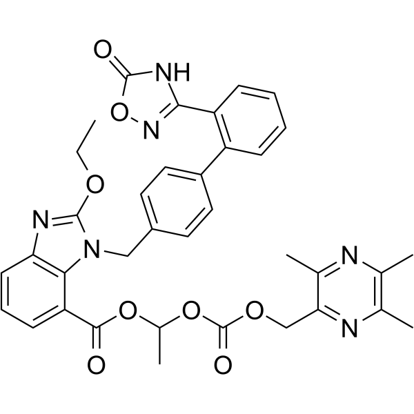Azilsartan mepixetil structure