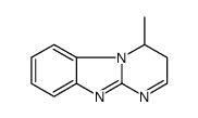 (9CI)-3,4-二氢-4-甲基嘧啶并[1,2-a]苯并咪唑结构式