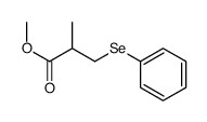 methyl 2-methyl-3-phenylselanylpropanoate Structure