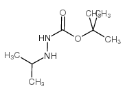 1-Boc-2-异丙基肼结构式